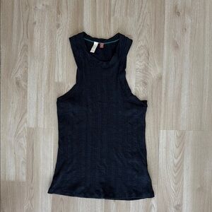 Anthropologie Pilcro Black Sleeveless Top